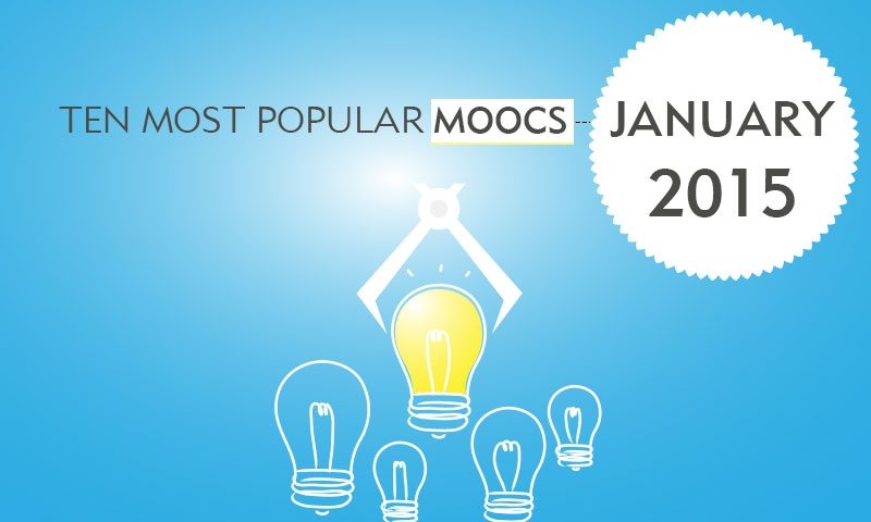 Ten Most Popular MOOCs Starting in Jan 2015